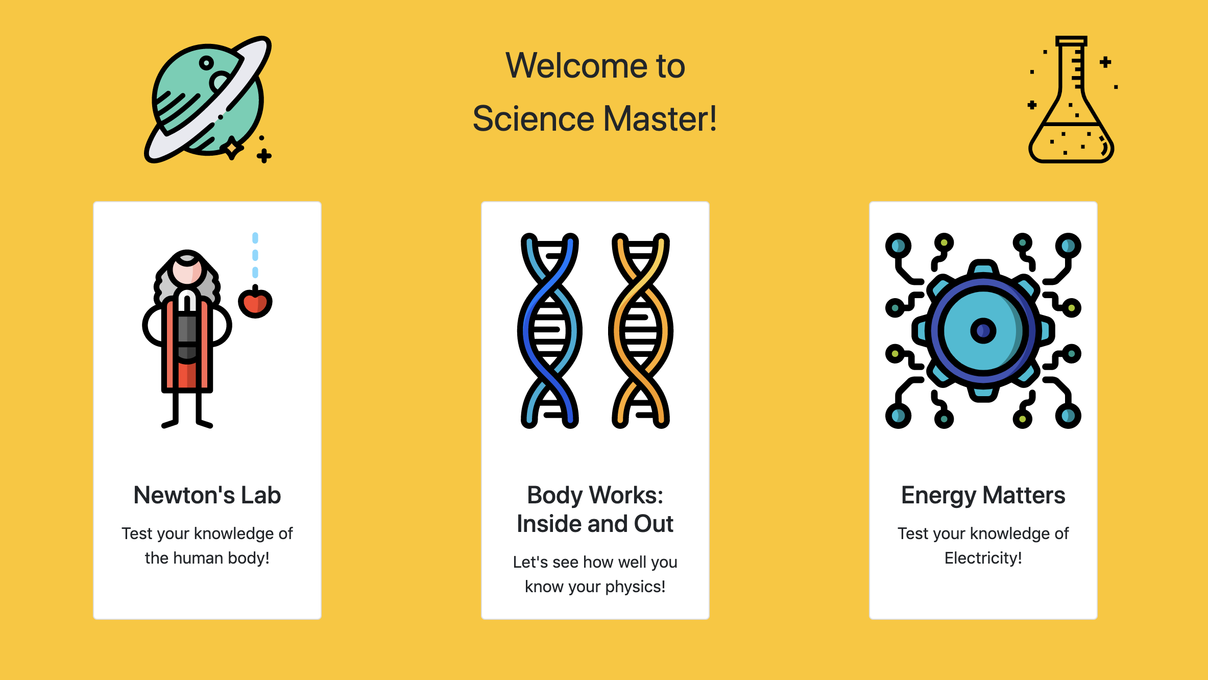 Science Master app